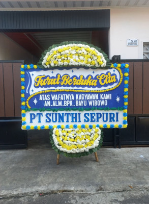 Papan Bunga Duka di Habaring Hurung
