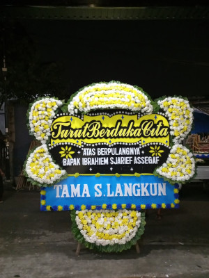 Papan Bunga Duka di Habaring Hurung